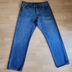 Vintage Mens Jeans Selvedge Limited Edition Made in‎ USA Relaxed Fit size 34-36